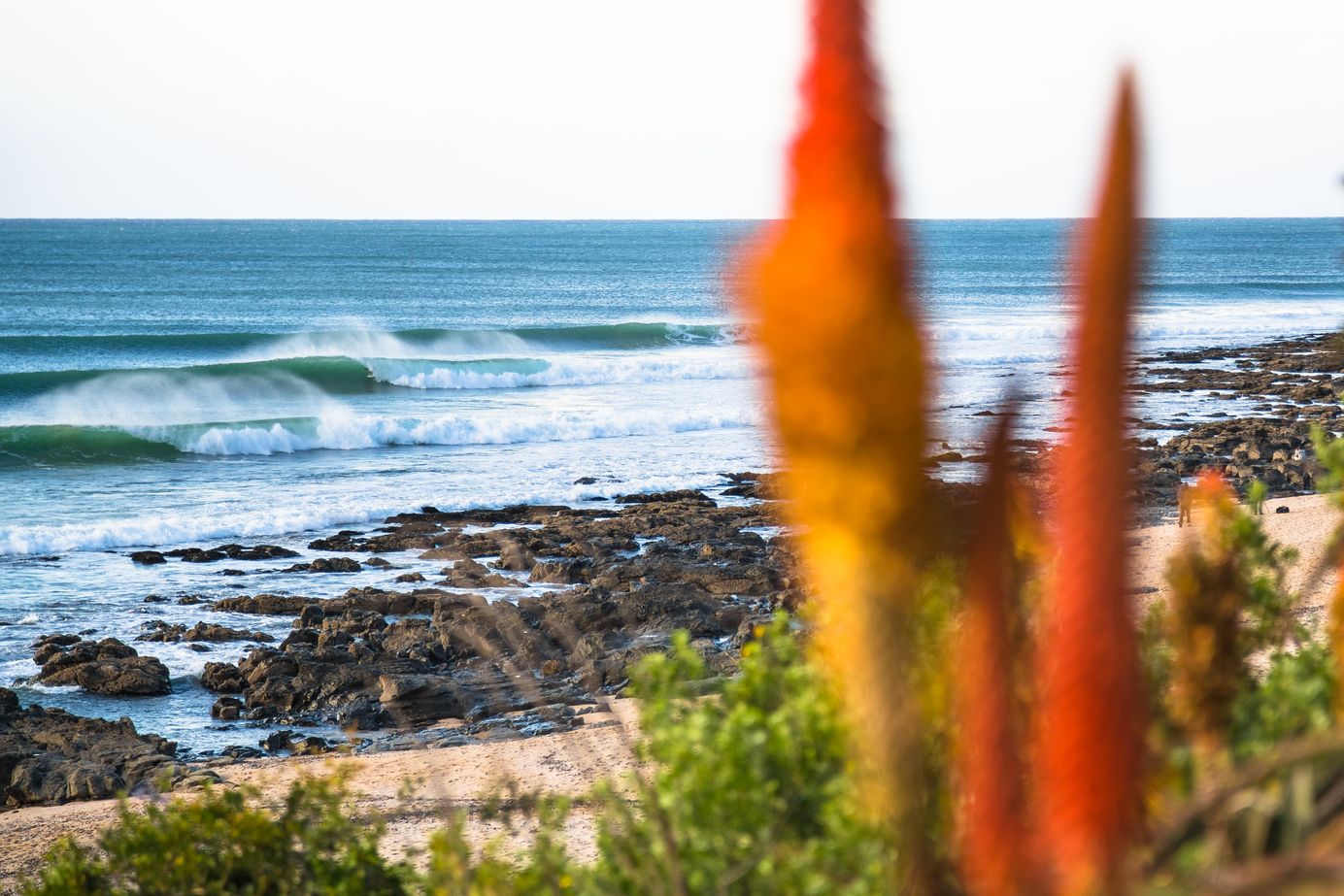 lines at JBay, one of the best surf destinations in July